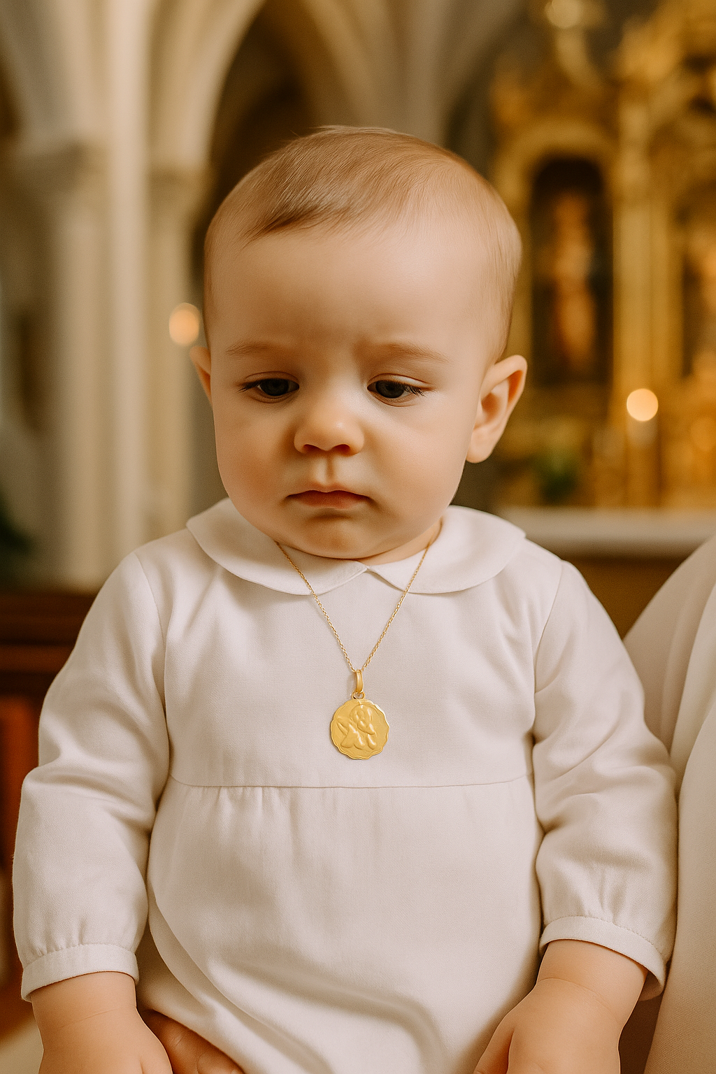 Medalla oro Ángel de la Guarda (Oro 18K)