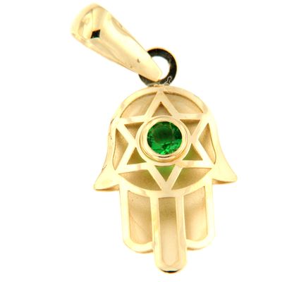 Colgante oro Mano de Fatma (Oro 18K)