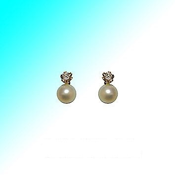 Par de Pendientes Perla: Tú y Yo (Oro 18K)