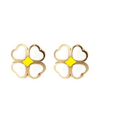 Par de Pendientes Cuatrébol (Oro 9K)