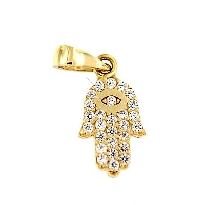 Colgante "Mano de Fatma" (Oro 9 K)