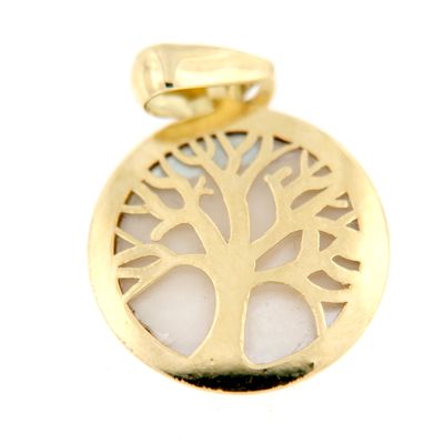 Colgante Árbol de la Vida Nácar (Oro 9K)