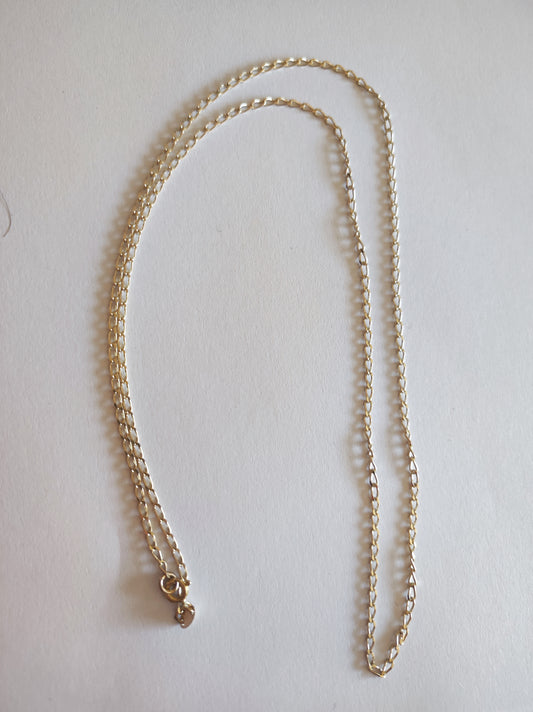 Cadena oro hombre / cadete Bilbao 50 x 60 cm (Oro 9K)