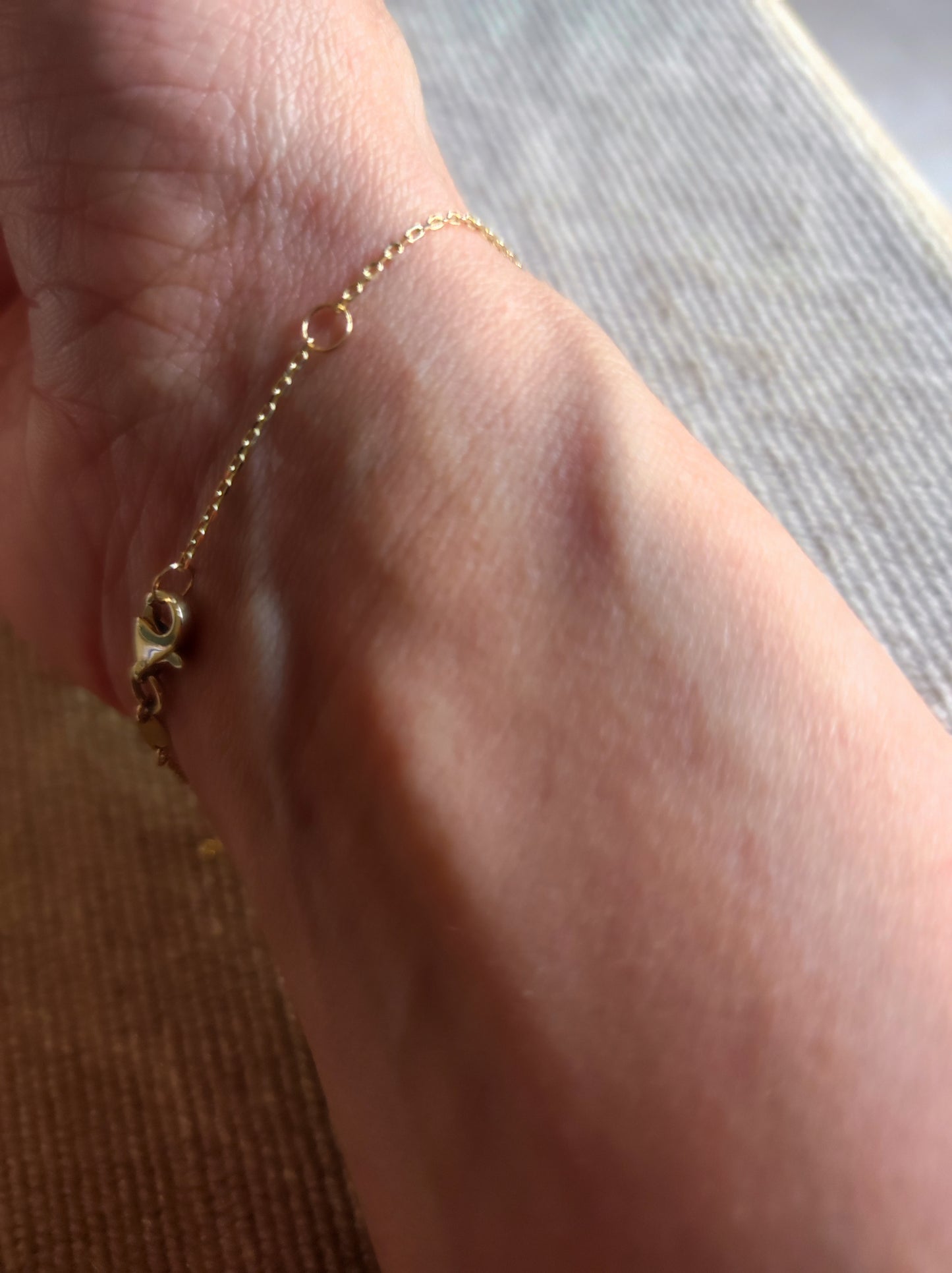 Pulsera oro Corazón Nácar (Oro 9K)
