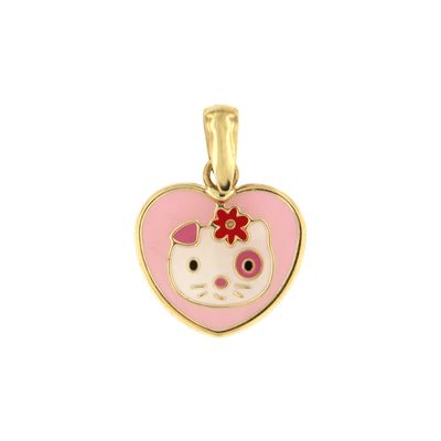 Colgante Rose Lovely Kitten (Oro 9K)