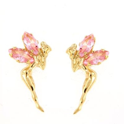 Pendientes oro  hadas (Oro 18K)