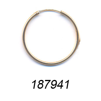 Aros de Oro 1,50x25mm (Oro 18K)