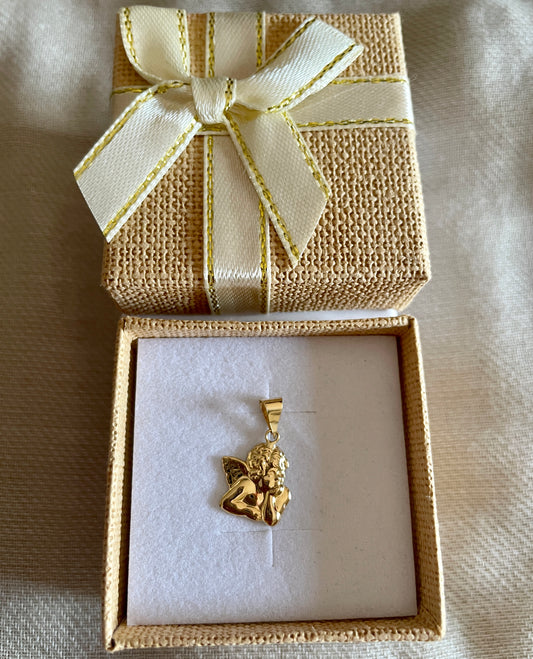 Colgante oro Ángel de la Guarda (Oro 18K)