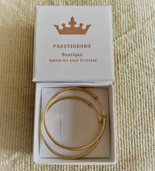 Aros de Oro 2,00mmx40mm (Oro 9K)