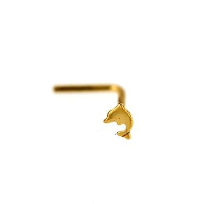 Piercing Nariz Delphín ( Oro 9K)