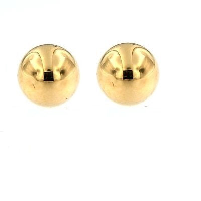 Par de Pendientes Bola 6 mm (Oro 9K)