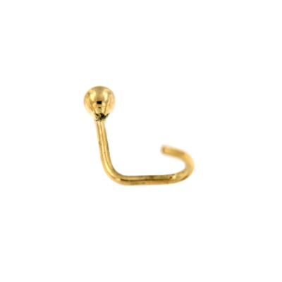 Piercing Nariz Bolita 2 mm (Oro 9K)