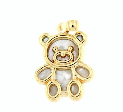 Colgante Osito Nácar (Oro 9K)