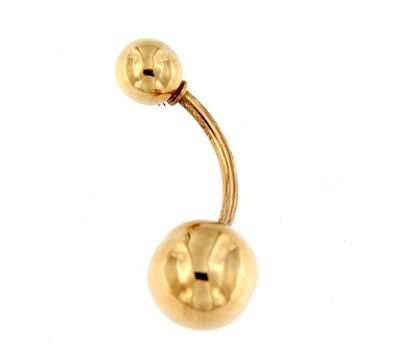 Piercing Ombligo Bola (Oro 9K)