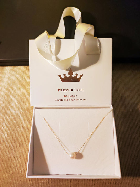 Gargantilla oro Perla (Oro 9K)