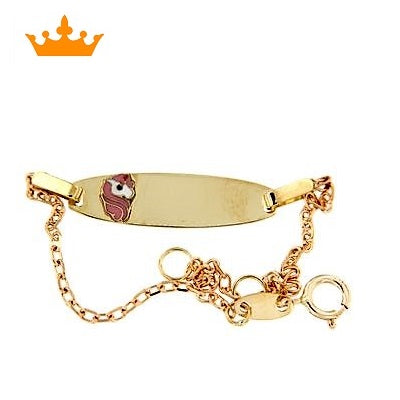 Pulsera niña Unicornio "Lily" (Oro 9k)